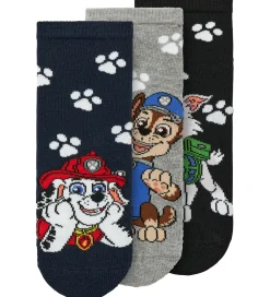 Strømper - NmmNaveen - 3-pak - Paw Patrol - Navy Blazer/|Name It Discount