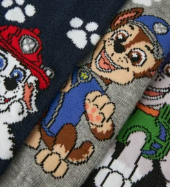 Strømper - NmmNaveen - 3-pak - Paw Patrol - Navy Blazer/|Name It Discount