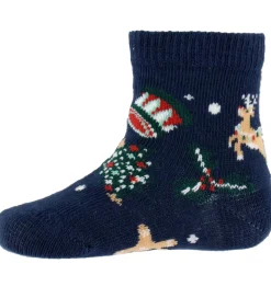 Strømper - 3-Pak - NbnVismas - Jester Red/Navy Blazer +|Name It