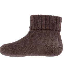 Strømper - Rib - Glimmer - NbfNobba - Peppercorn|Name It Hot