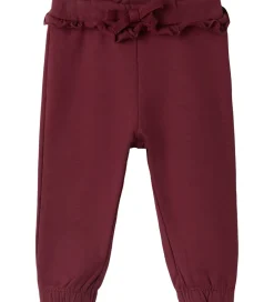 Sweatpants - NbfRowane - Burgundy|Name It Hot