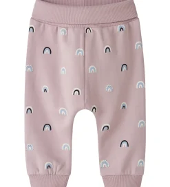 Sweatpants - NbfVimone - Keepsake Lilac/Rainbow|Name It Online