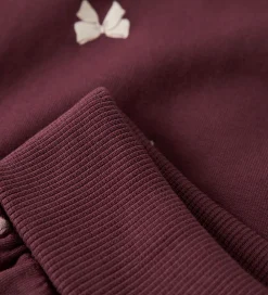 Sweatpants - NbfVimone - Burgundy/Bow|Name It Outlet