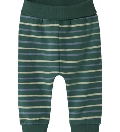 Sweatpants - NbmVimmer - Bistro Green/Stripes|Name It Sale