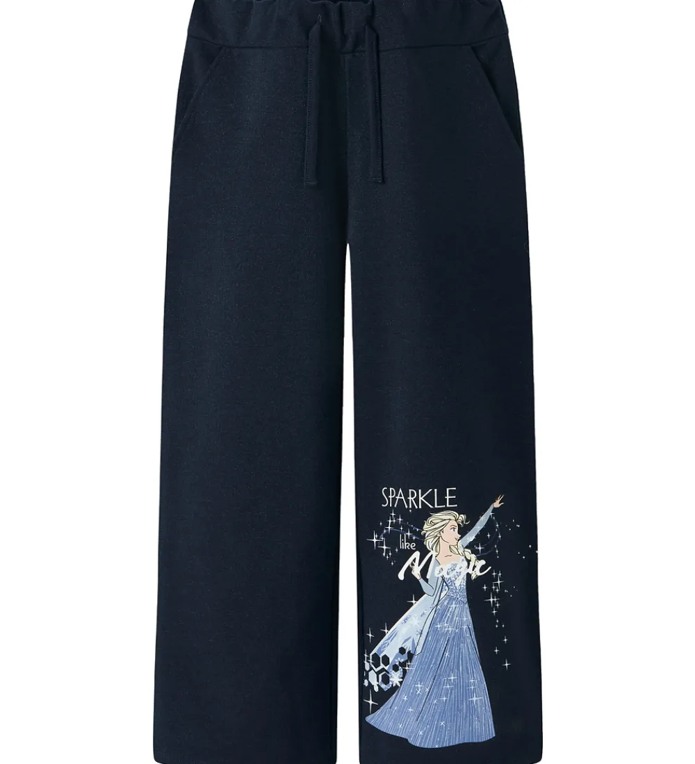 Sweatpants - NmfOsina - Frozen - Navy Blazer/ELSA|Name It Discount