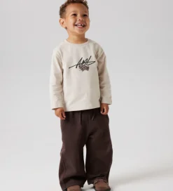 Sweatpants - NmnRaso - Seal Brown|Name It Best