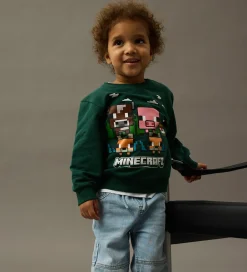 Sweatshirt - Minecraft - NmmNell - Bistro Green|Name It Online