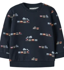 Sweatshirt - NbmVimmer - Navy Blazer/Train|Name It Best
