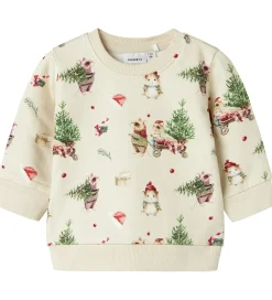 Sweatshirt - NbnRenu - Peyote Melange|Name It Clearance