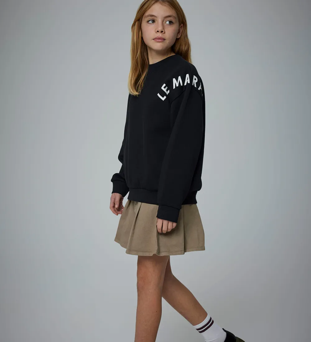 Sweatshirt - NkfOdika - Black|Name It Best
