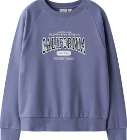 Sweatshirt - NkfVenus - Blue Ice/California|Name It Outlet