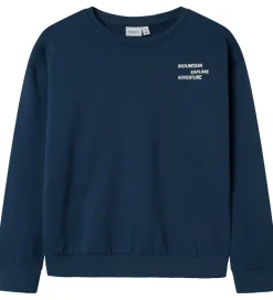 Sweatshirt - NkmOrville - Insignia Blue|Name It Sale