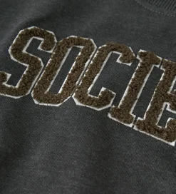 Sweatshirt - NkmRobbie - Dark Grey Melange|Name It Sale