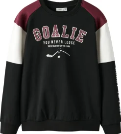 Sweatshirt - NkmShawn - Black|Name It Online