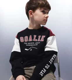 Sweatshirt - NkmShawn - Black|Name It Online