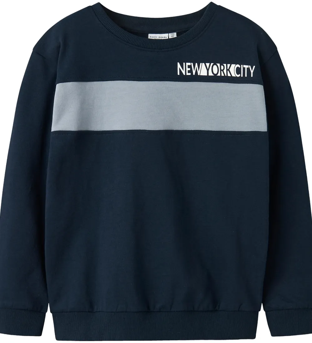 Sweatshirt - NkmVance - Navy Blazer|Name It Online