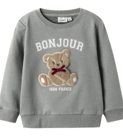 Sweatshirt - NmfRear - Grey Melange|Name It