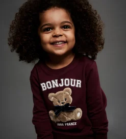 Sweatshirt - NmfRear - Burgundy|Name It