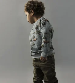 Sweatshirt - NmmOlin - Grey Melange|Name It Online