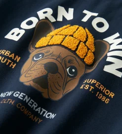 Sweatshirt - NmmRiguna - Navy Blazer|Name It Hot