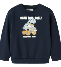 Sweatshirt - Nmmvildar - Navy Blazer/Dino Car|Name It Best