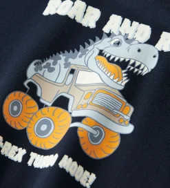 Sweatshirt - Nmmvildar - Navy Blazer/Dino Car|Name It Best