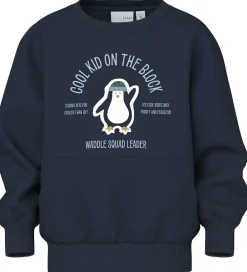 Sweatshirt - NmmVugo - Navy Blazer/Penquin Cool|Name It Hot