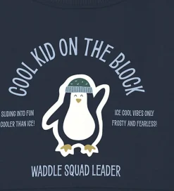 Sweatshirt - NmmVugo - Navy Blazer/Penquin Cool|Name It Hot