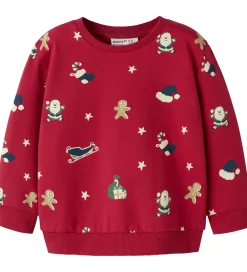 Sweatshirt - NmnRohom - Jester Red|Name It Sale