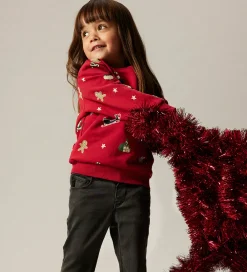 Sweatshirt - NmnRohom - Jester Red|Name It Sale