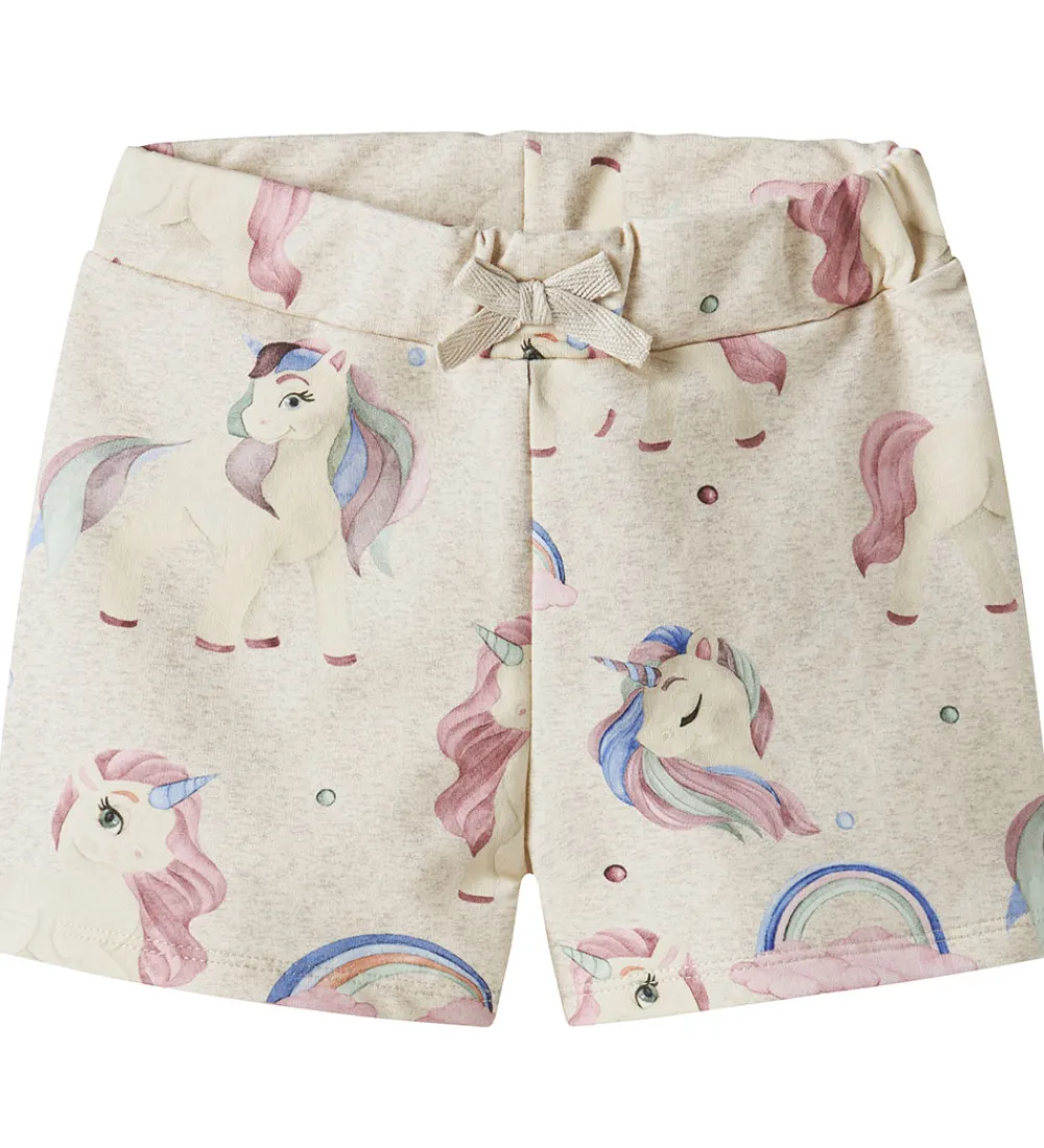 Sweatshorts - NmfDarlinga - Peyote Melange|Name It Outlet