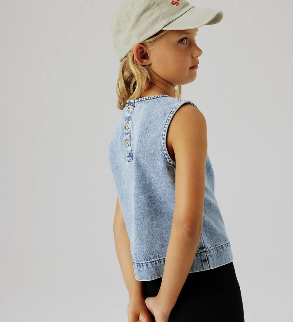 Top - NkfAmelia - Medium Blue Denim|Name It Discount