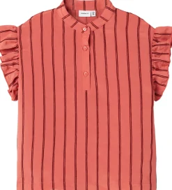 Top - NkfHeik - Spiced Coral/Madder Brown|Name It Outlet