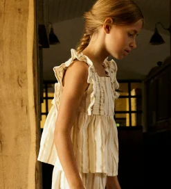 Top - NkfHerdon - Bleached Sand/Cloud Dancer|Name It New