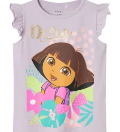 Top - NmfMulsa Dora - Orchid Petal m. Glitter|Name It Best