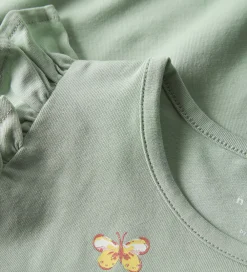 Top - NmfVayana - Aqua Gray/Yellow Flower|Name It Best