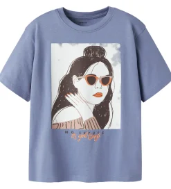 T-shirt - NkfObia - Blue Ice|Name It Clearance