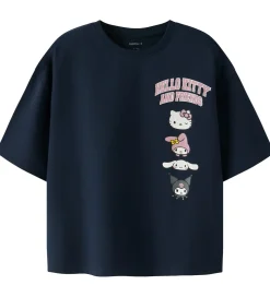 T-shirt - NkfOda - Hello Kitty - Navy Blazer|Name It Discount