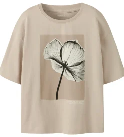 T-shirt - NkfSvea - Cement|Name It Outlet