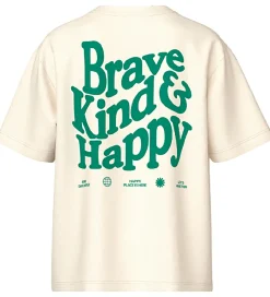 T-shirt - NkmKillian - Egret|Name It Online