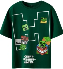 T-shirt - NkmNels - Minecraft - Bistro Green|Name It Sale