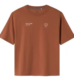 T-Shirt - NkmOakley - Carob Brown|Name It Discount