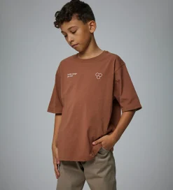 T-Shirt - NkmOakley - Carob Brown|Name It Discount