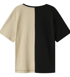 T-shirt - NkmOzzi - Sort/Beige|Name It Online