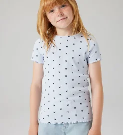 T-shirt - Rib - NkfKarlia - Xenon Blue|Name It New