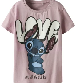 T-shirt - Stitch - NkfOdina - Keepsake Lilac|Name It Discount