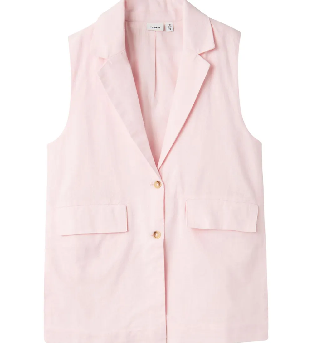 Vest - NkfFalinnen - Parfait Pink|Name It New