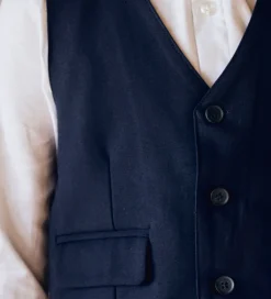 Vest - NkmRiramel - Dark Sapphire|Name It Best