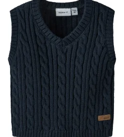 Vest - Strik - NbmRoman - Navy Blazer|Name It Online