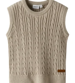Vest - Strik - NmmRoman - Island Fossil|Name It Outlet